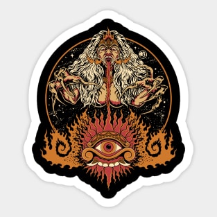 Cult of Rangda Sticker